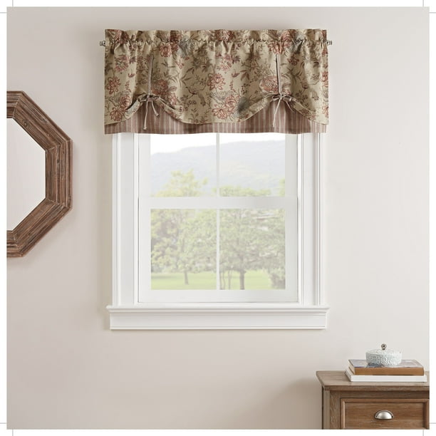 2 Pack Royal Velvet Lantana Rod Pocket Tailored Pleat Valance 100% Polyester 2 Pack Royal Velvet Lantana Rod Pocket Tailored Pleat Valance 100% Polyester